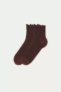 Tezenis Patterned Cotton Crew Socks