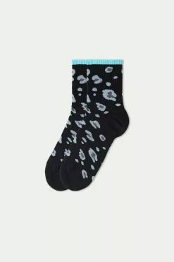 Tezenis Patterned Cotton Sports Crew Socks