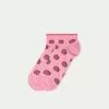 Tezenis Appliquéd Patterned Cotton No-Show Socks